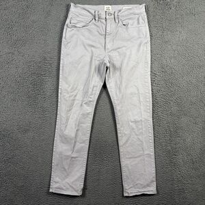 Flint and Tinder Pants Mens 30x30 Gray Straight Fit Chinos Stretch Casual